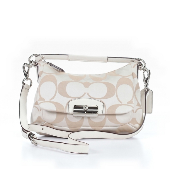 Coach Handbags - Coach Kristin Op Art Sateen Hobo bag tote satchel